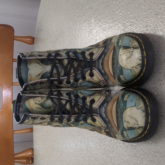 William Blake 1460 Dr Martens Boots - Picture 2 of 7